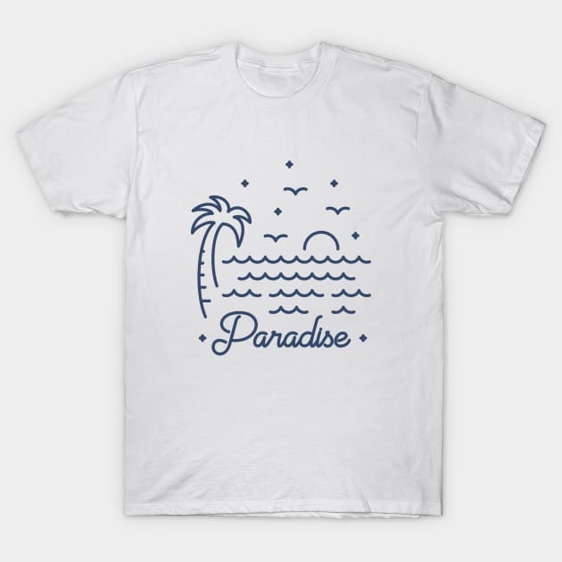 Paradise T-Shirt by VEKTORKITA